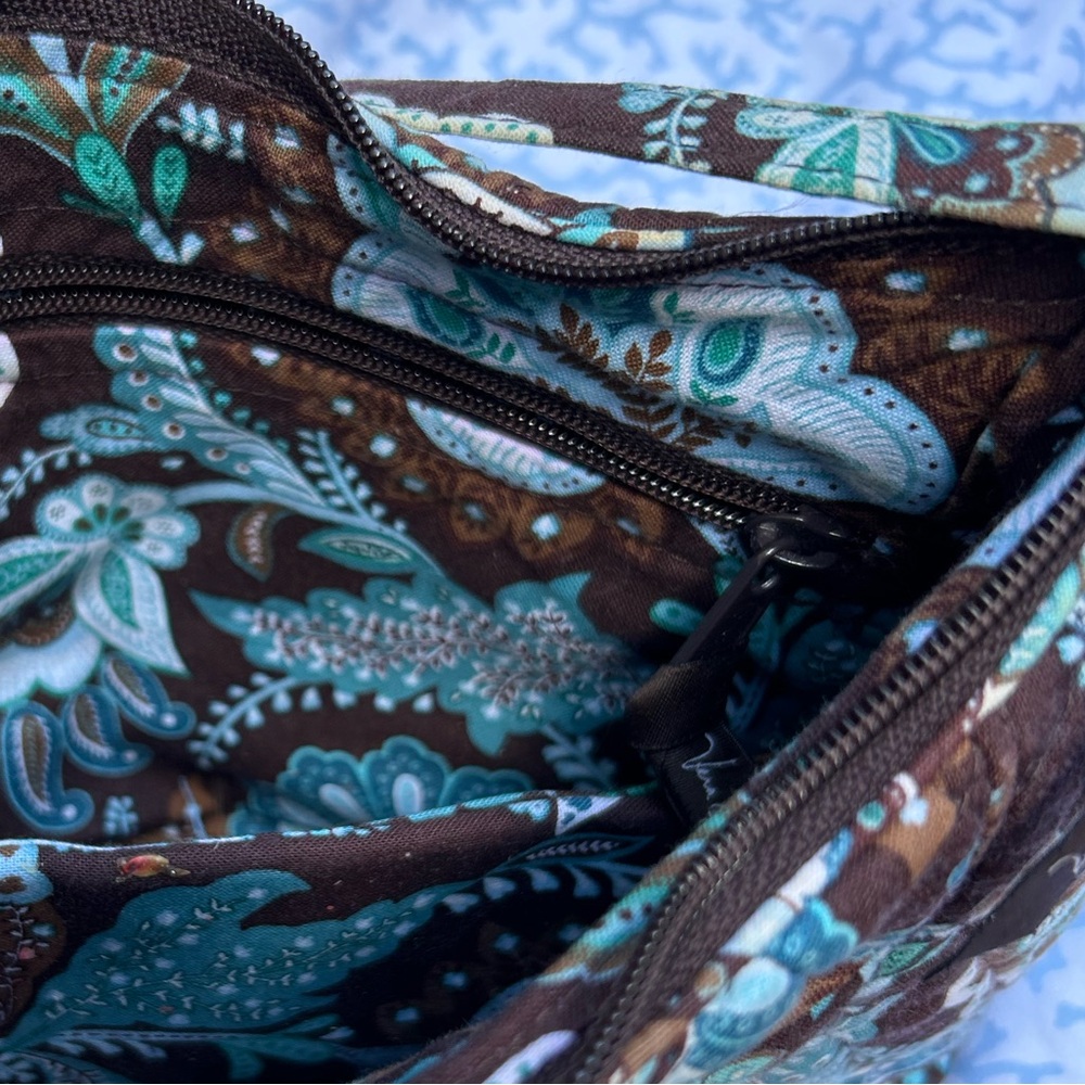 Vintage Vera Bradley “Java Blue” Pattern, Slouchy… - image 7